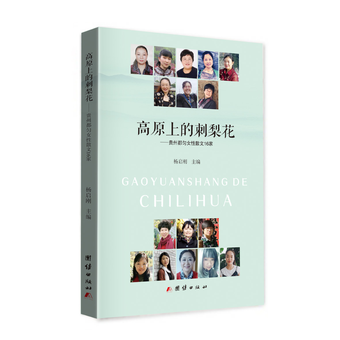 散文集《高原上的刺梨花——貴州都勻女性散文16家》封面（楊啟剛 主編）