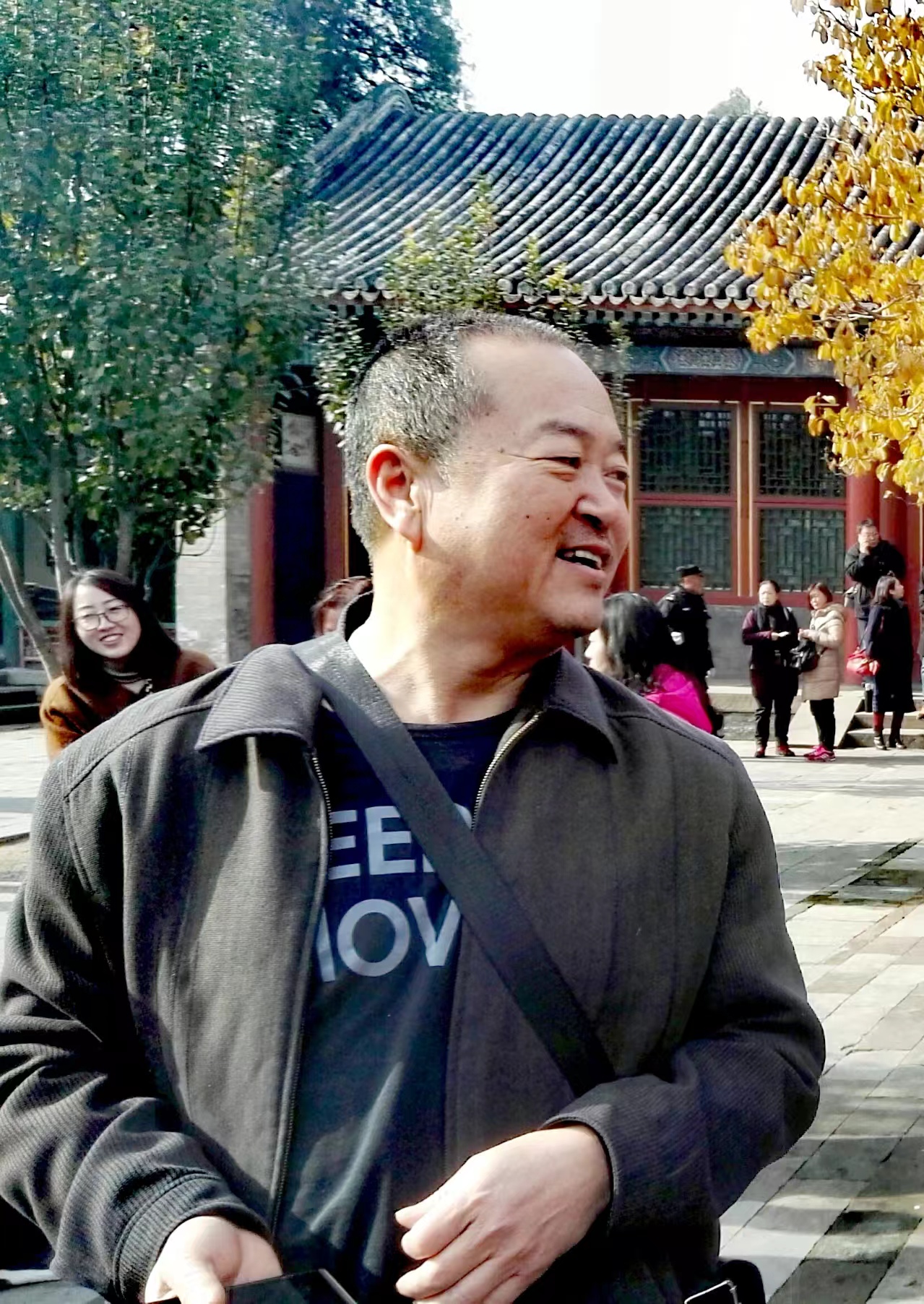 游覽留影