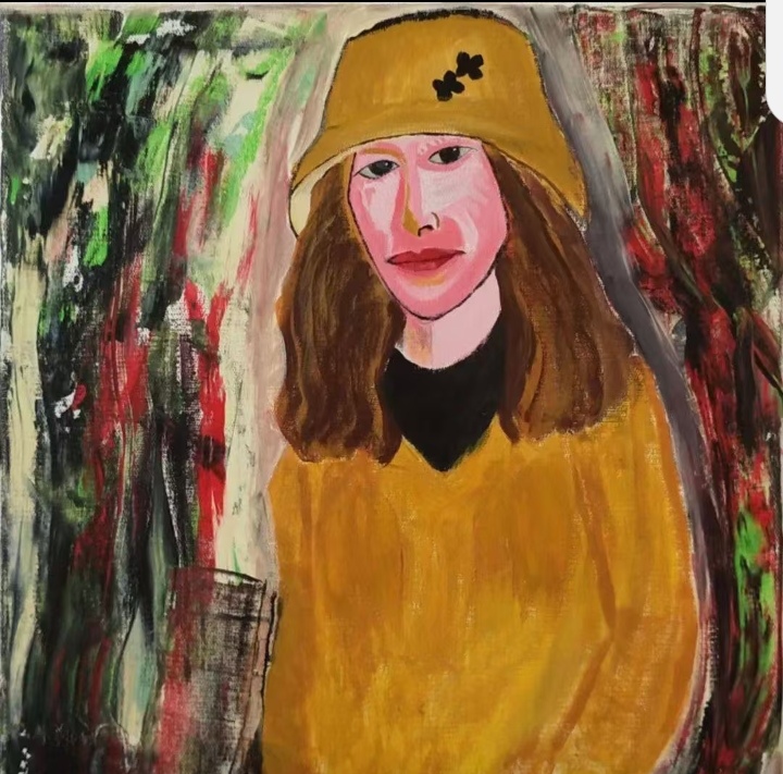 梅爾肖像畫(花語 繪) 梅爾肖像畫(花語 繪)